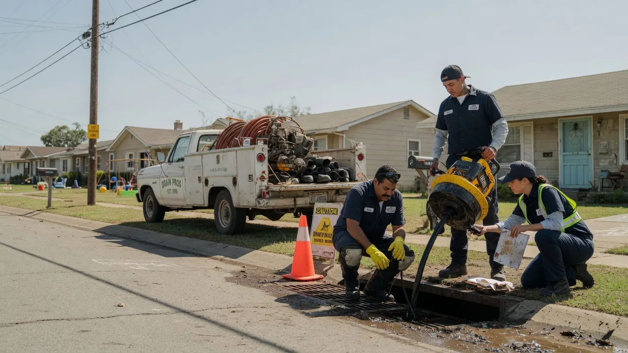 Drain Cleaning in Evans, LA near me